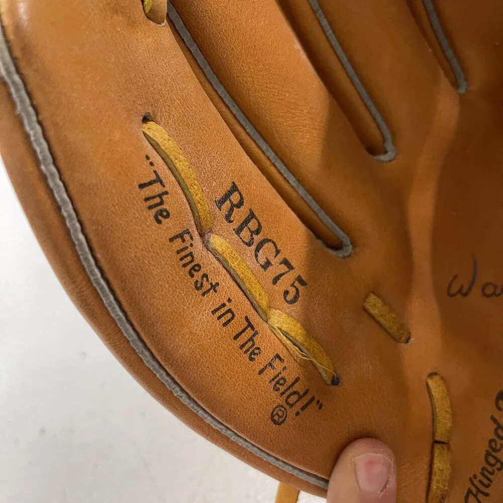 Vintage Rawlings Baseball Glove 11.5 Wade Boggs Signature Infield RBG75
